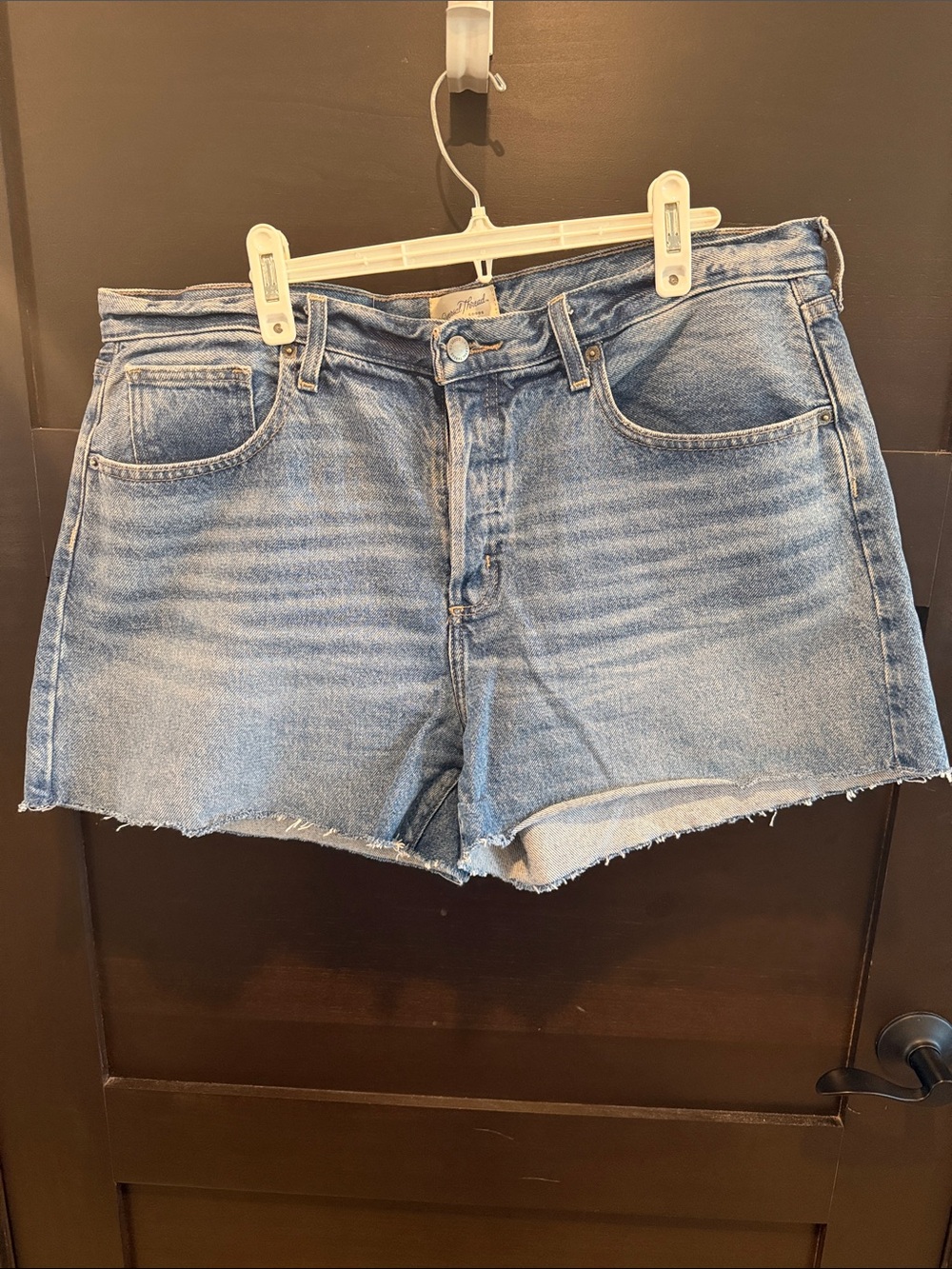 Universal Thread Light Wash Denim Cutoff Shorts